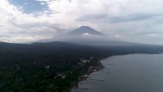 DRONE空撮　富士五湖絶景【本栖湖.西湖.山中湖】