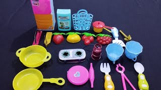 Cute Mini Cooking kitchen Set  Toy Unboxing | ASMR Kitchen set Review