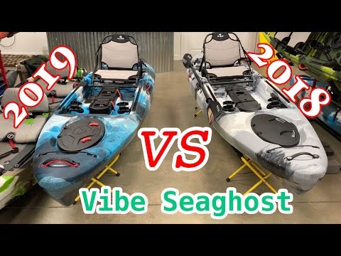 Comparing the 2018 and the 2019 Vibe Sea Ghost