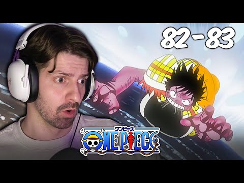 Luffy's Climb to Save Nami! Drum Island Arc Reaction - One Piece Episodes 82-83