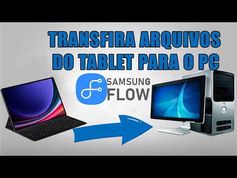 COMO TRANSFERIR ARQUIVO DO  PC NO TRABLET SAMSUNG FLOW  S9 ULTRA 2