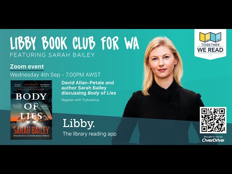 Libby Book Club for WA Sarah Bailey