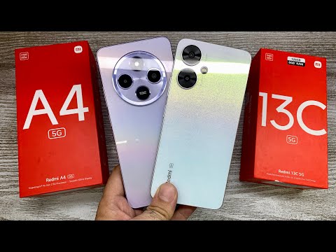 Redmi A4 5g vs Redmi 13c 5g - Best konsa ? | Gaming Processor 🎮| Best Camera 📸 | Amazon Sale 🔥