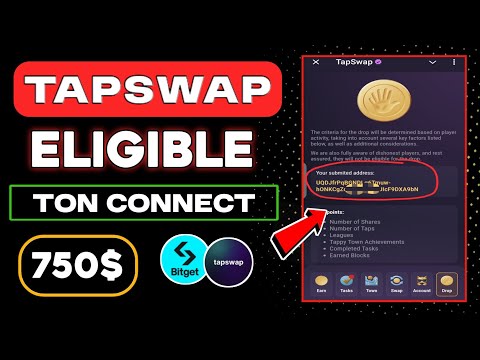 Tapswap Eligible Criteria 😱  Taspswap Update 😍 Tapswap Listing And Supply💲