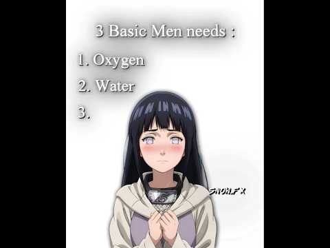 Basic needs 😩 [Hinata Edit - Naruto Shippuden] #hinata #naruto #edit