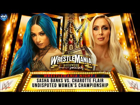 WWE 2K24 WRESTLEMANIA NIGHT 1 MAIN EVENT; BANKS VS. FLAIR FOR THE UNDISPUTED WOMEN"S CHAMPIONSHIP!!!