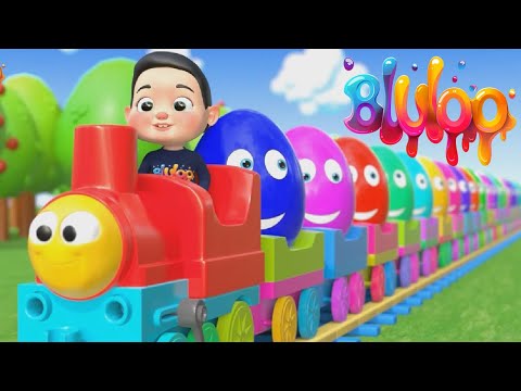 ABC Song | Learn Alphabet with SUPRISE EGGS | BluLoo Nursery Rhymes & Kids Songs