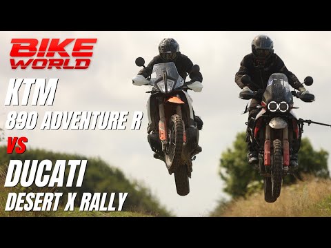 KTM 890 Adventure R vs Ducati Desert X Rally | Off-Road Head To Head