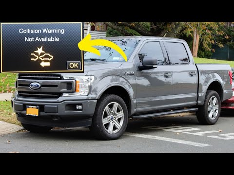 “Collision warning not available” warning in Ford F150