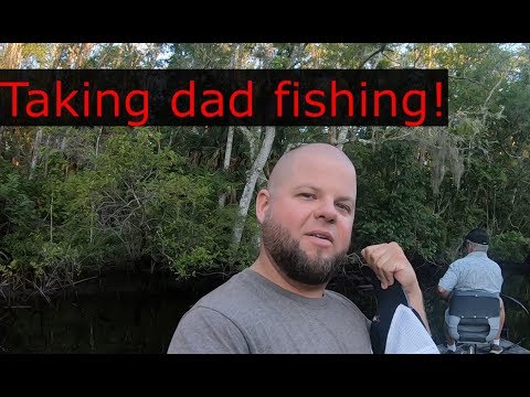 Bass and Bream fishing! Taking dad fishing!