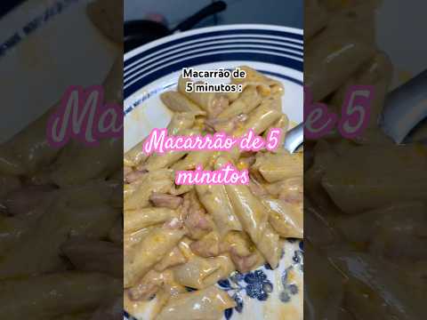 Macarrão de 5 minutos vem aprende #cozinhando #comida #vidadecasada #fome