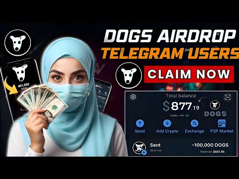 🤑Dogs Airdrop Withdrawal Process || DOGS withdrawal In Exchanges || Dogs Airdrop Claim 1200$