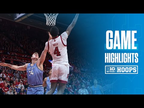 Columbia at Rutgers | HIGHLIGHTS | Big Ten Basketball | 12/30/24