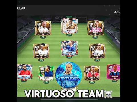 VIRTUOSO TEAM☠️ #eafc25 #fifa #eafc24  #eafcmobile #fifamobile #fifa #shorts