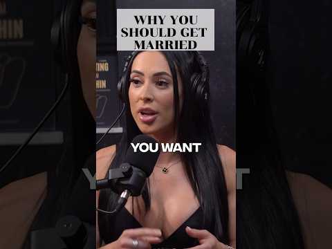 Woman Explains Why You Should Get Married! #short