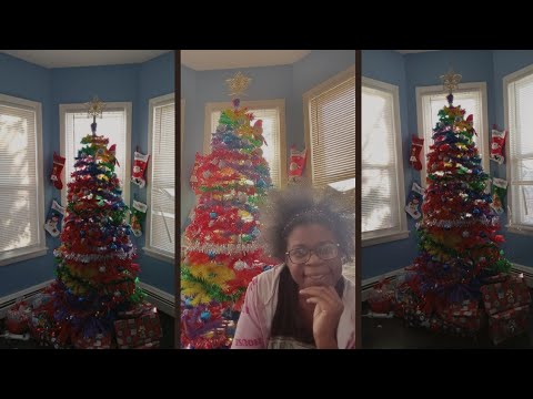 Christmas Vlog: Rainbow Tree Decorating Magic Revealed