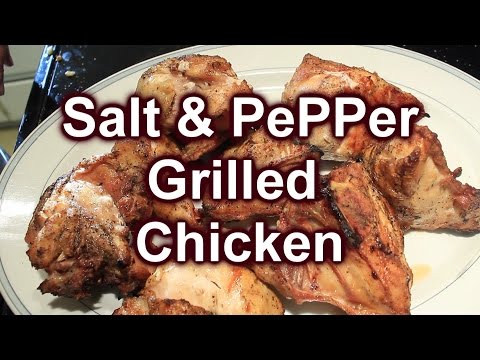 Simple ~ Grilled Chicken Breast ~ Salt n Pepper ~ Yummy!