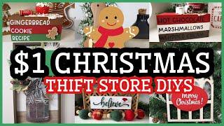 $1 CHRISTMAS DIY DECOR | CHRISTMAS CRAFTS ON A BUDGET | CHEAP NOT CHEESY!