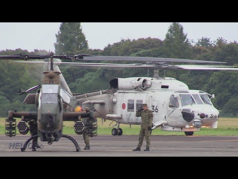 【立川航空祭2024】ヘリコプター帰投/陸上自衛隊 UH-60JA 海上自衛隊 SH-60K