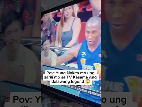 yung nakita mo ung sarili mo sa TV kasama ang dalawang legend ng Sports #kobebryant #mannypacquiao