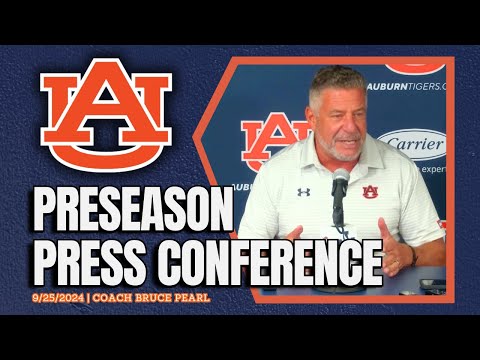 Bruce Pearl Previews Auburn Basketball 2024-25 | FULL PRESSER