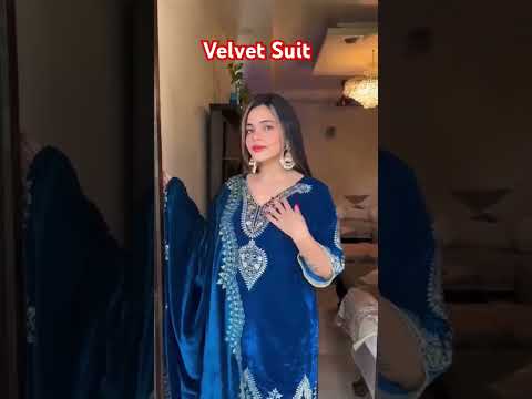 Fully stiched Velvet suit