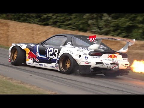 BEST OF DRIFTKHANA @ GOODWOOD FESTIVAL OF SPEED! Nissan GT R V8, M3 E92, LibertyWalk Silvia S15