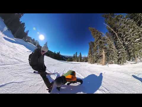 Snowboarding Snowbowl 1