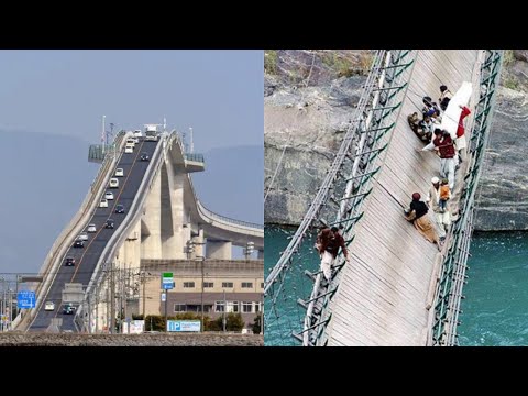 10 Most terrifying bridges in the World you wish couldn't cross