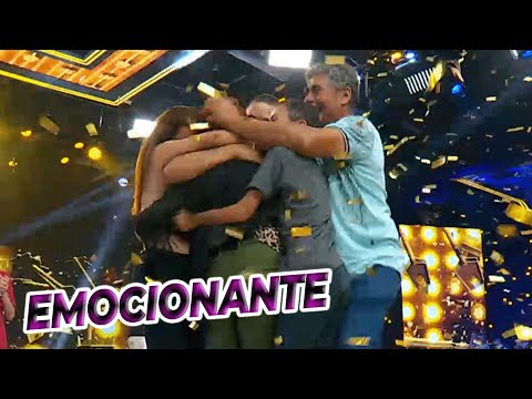 La gran ganadora se largó a llorar de la emoción: "MUCHAS GRACIAS GUIDO, MUCHAS GRACIAS"