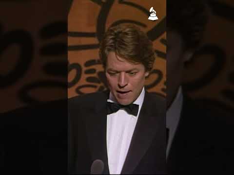 Robert Palmer Wins His First GRAMMY For "Addicted To Love" In 1987 | GRAMMY Rewind