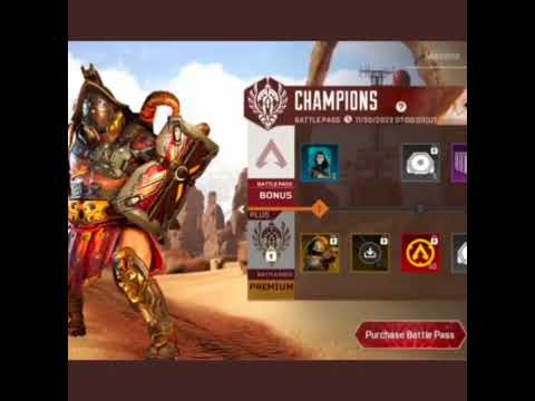 Upcoming Season 3  battle pass *Champions* Rewards First Look 👀#apexleaks #apexmobile #apexlegends