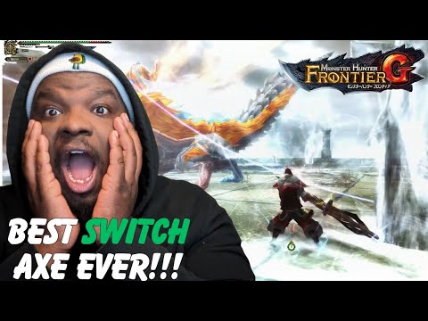 This Is The Craziest Thing I Have Seen | Monster Hunter Frontier G: Switch axe speed run reaction