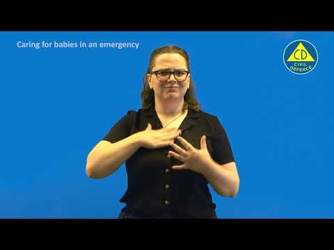 NZSL: Tailor your plan - Caring for a baby in an emergency