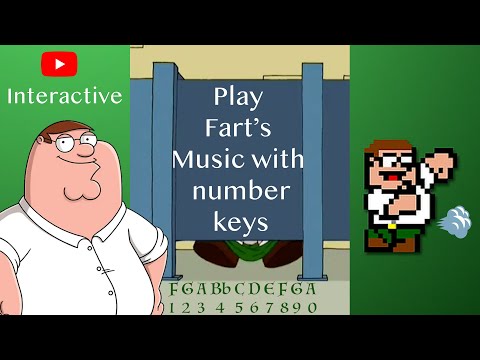 Play Peter Griffin's Farts on YouTube with the number keys 💨🎶