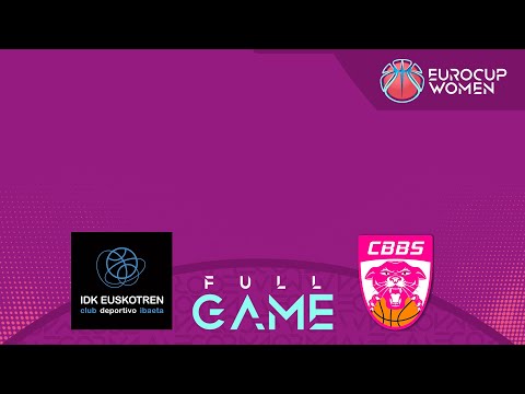 IDK Euskotren v Charnay Basket | Full Basketball Game | EuroCup Women 2024-25