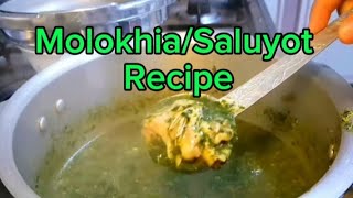 How to make  chicken molokhia | molokhia recipe | molokhia soup #molokhia