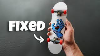 I MODDED The TECHDECK Handboard