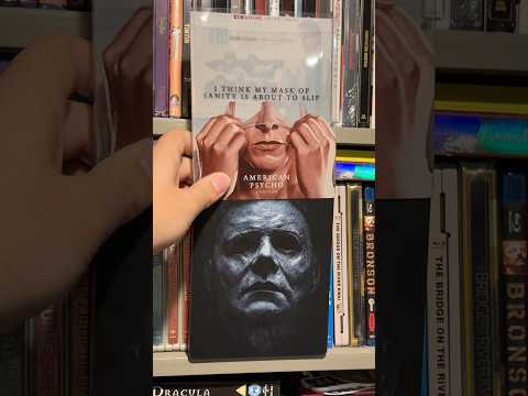 Swapping Slipcovers - American Psycho Halloween #movie #horror #halloween #americanpsycho #killer