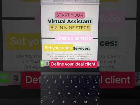 Follow these steps to become a virtual assistant