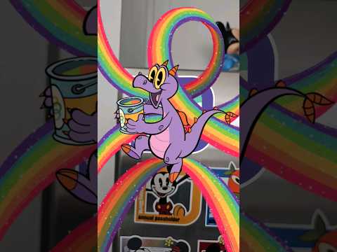 Figment Walt Disney World Annual Passholder AR filter animation for Facebook and Snapchat #shorts