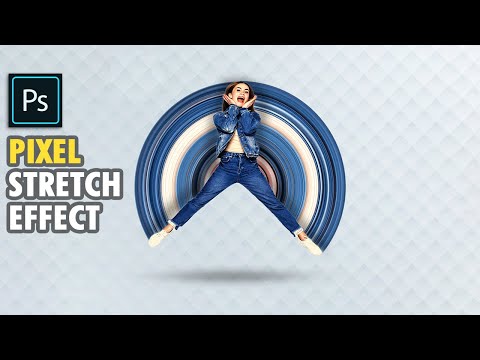 QUICK PIXEL STRETCH EFFECT TUTORIAL IN PHOTOSHOP BY @dailycreatics