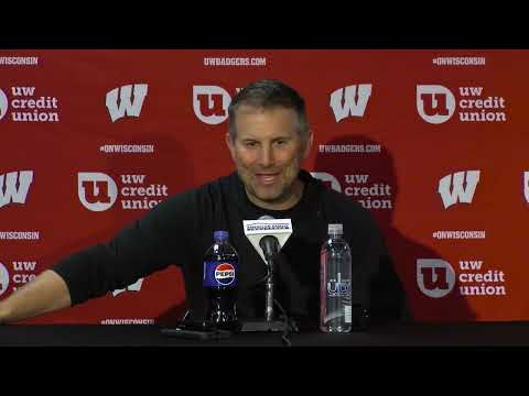 Mike Tressel Press Conference || Wisconsin Football || October 21, 2024