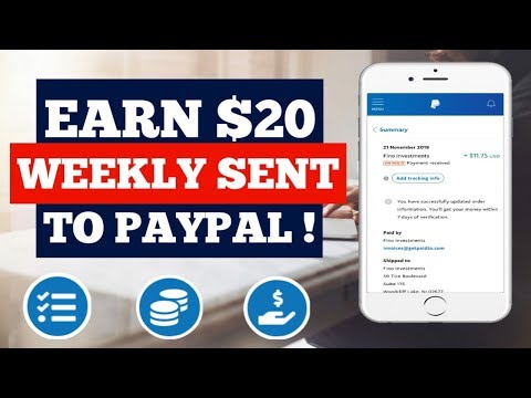 Earn $20 Weekly Sent to Paypal | Paano kumita ng Libre kahit nasa bahay lang