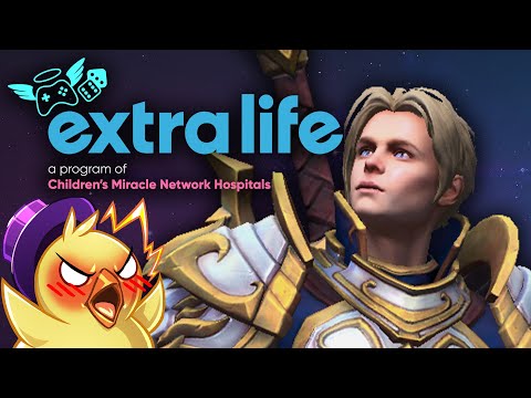 Aram Put My Faith In The Light! - Extra Life 2024 | Anduin Heroes of the Storm Gameplay