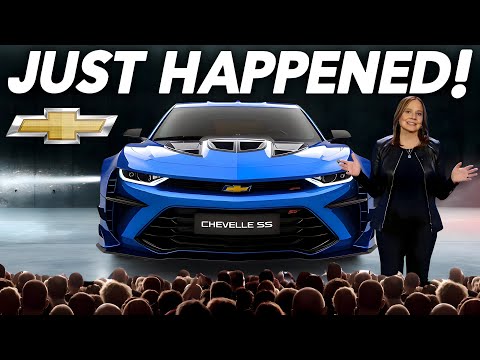 GM CEO Reveals The Return Of The Chevrolet Chevelle & SHOCKS The Entire Car Industry!