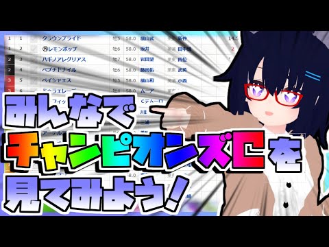 【競馬】ウマ娘から競馬を知った初心者も寄っといで！~みんなで競馬を見てみよう:2024チャンピオンズC編~