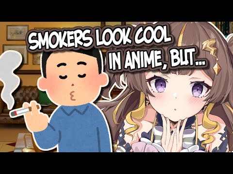 Anya talks about smoking (+no nose allegations). [Hololive ID]