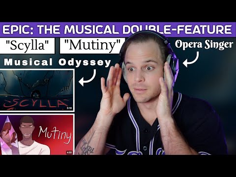 Scylla/Mutiny from EPIC: The Musical | Professional Singer Reaction (& Vocal ANALYSIS)