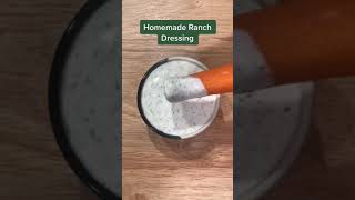 homemade ranch dressing🥕